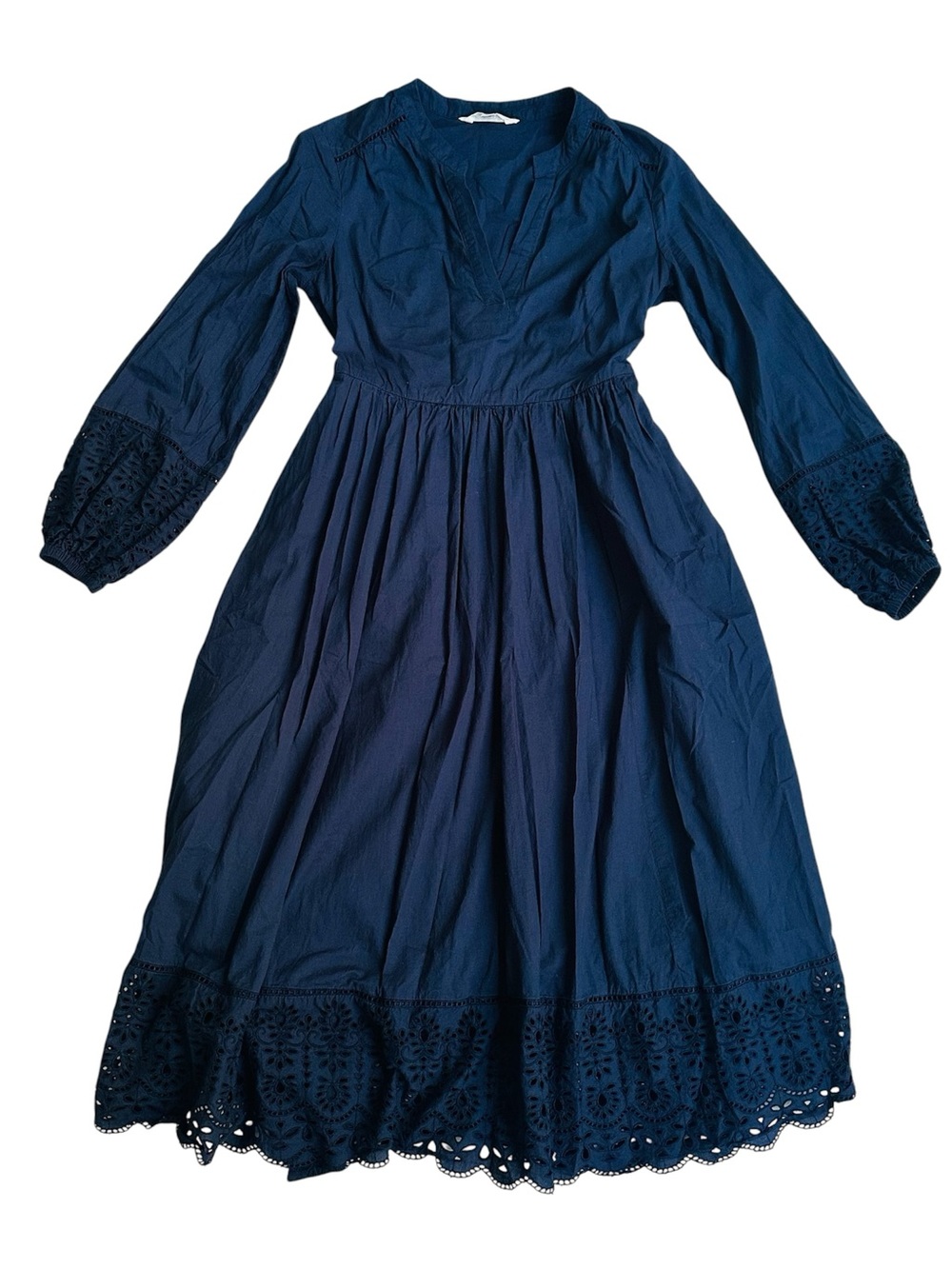 EUC Boden Jen Broderie Midi Dress Size 6P